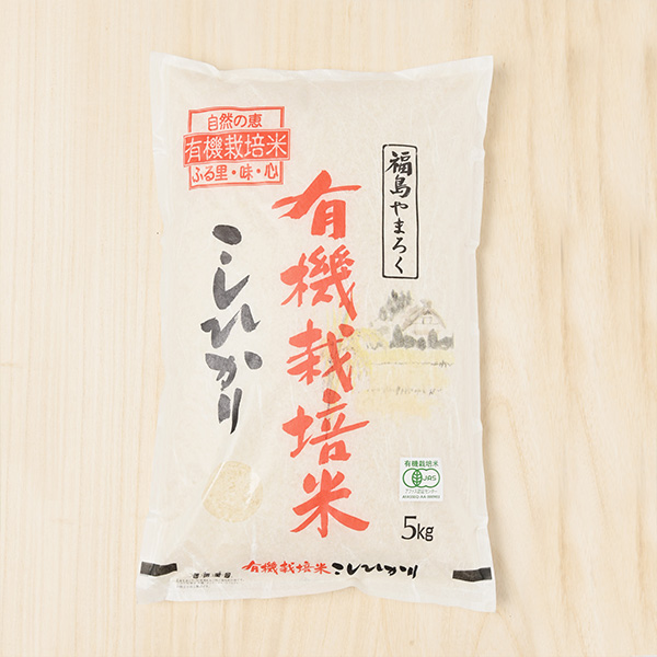 (定期購入)岩井清さんの福島県福島市産コシヒカリ(有機栽培米)