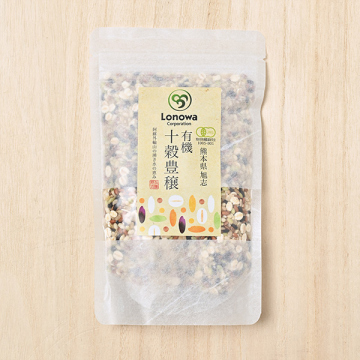 ろのわさんの熊本県菊池市産『有機 十穀豊穣』200g(有機栽培米